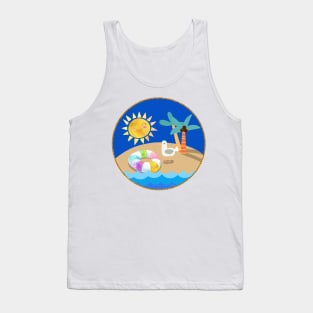 Tropical Island | Gull and Sunshine Tank Top